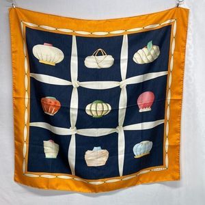 Bulgari 100% silk scarf